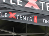 Banner für FleXtents-Faltzelte