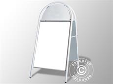 A-board, 78x163 cm, White