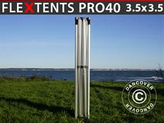 Aluminium frame for pop up gazebo FleXtents PRO 3.5x3.5 m, 40 mm