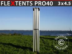 Aluminium frame for pop up gazebo FleXtents PRO 3x4.5 m, 40 mm