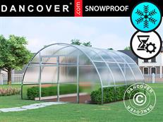 Greenhouse polycarbonate, Strong NOVA 16 m², 4x4 m, Silver
