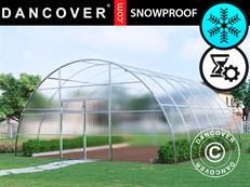 Greenhouse polycarbonate, Strong NOVA 36 m², 6x6 m, Silver