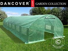 Polytunnel Greenhouse 4x10.6x2 m, 42.4 m², Green