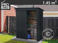 Garden shed, 1.63x0.89x1.82 m ProShed®, 1.45 m², Anthracite