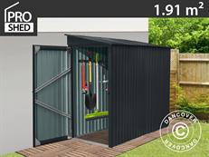 Garden shed, 1.03x1.85x1.9 m ProShed®, 1.91 m², Anthracite
