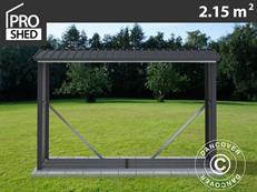 Wood Storage 2.42x0.89x1.56 m, 2.15 m², ProShed®, Anthracite