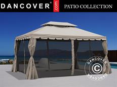 Gazebo Osiris 3x4 m, Dark beige