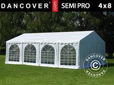 Marquee SEMI PRO Plus 4x8 m PVC 900, White