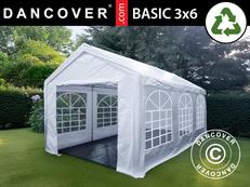 Marquee Basic 3x6 m PE 500, White
