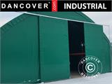 Porte coulissante 3,5x3,5m pour tente de stockage, tunnel agricole 10m, PVC, Vert