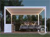 LED Lichtleiste für San Pablo Pergola Pavillon 3x3m, 4 Stk., Warmweiß