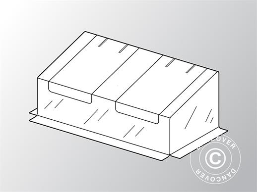 Cubierta para Mini Greenhouse GH16040, 0,92x1,8x0,7m, PVC, Transparente