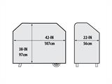 Kate Select puidugraanuli BBQ grillile Crown 400, Must