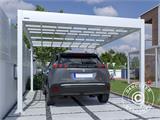 Carport Libeccio, 3,26x5,09x2,34m, Vit