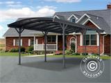 Carport Boston, 3.02x5.8 m, Dark Grey