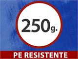 Telo 6x8m, PE 250g/m², Blu