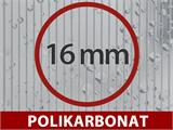 Nadstrešnica za Terasu Legend s Polikarbonatom Krovom, 3x5m, Antracit