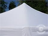 Faltzelt FleXtents Basic v.3, 3x3m Weiß, mit 4 Seitenwänden