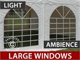 Marquee Original 6x8 m PVC, Red/White