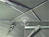 Lagerzelt PRO 4x10x2x3,1m, PVC, Grau