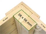 Caseta de madera, Bertilo Sylt 1, 1,8x1,2x2,25m