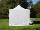 Pop up gazebo FleXtents PRO 2.5x2.5 m White, incl. 4 sidewalls