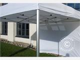 Pop up gazebo FleXtents PRO 2.5x2.5 m White, incl. 4 sidewalls