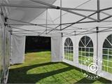 Pop up gazebo FleXtents PRO Vintage Style 4x8 m White, incl. 6 sidewalls