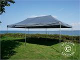 Tente pliante FleXtents PRO Steel 4x8m Gris