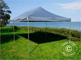 Faltzelt FleXtents PRO Steel 4x8m Grau