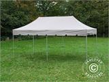 Tente Pliante FleXtents PRO Steel "Peaked" 4x8m Latte