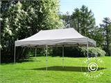 Tente Pliante FleXtents PRO Steel "Peaked" 4x8m Latte