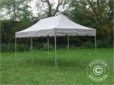 Tente Pliante FleXtents PRO Steel "Peaked" 4x8m Latte