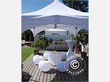 Tente pliante FleXtents PRO Steel "Arched" 3x6m Blanc