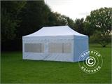 Tente Pliante FleXtents PRO Steel "Morocco" 3x6m Blanc, avec 6 cotés