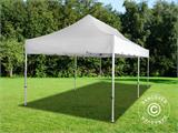 Tente pliante FleXtents PRO Steel "Peaked" 3x6m Blanc