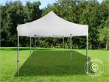 Tente pliante FleXtents PRO Steel "Peaked" 3x6m Blanc