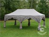 Faltzelt FleXtents PRO Steel "Raj" 3x6m Latte/Orange