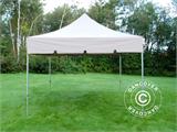 Tente pliante FleXtents PRO Steel "Peaked" 4x4m Latte