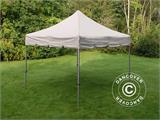 Tente pliante FleXtents PRO Steel "Peaked" 4x4m Latte