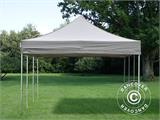 Tente Pliante FleXtents PRO Steel 4x6m Latte, avec 8 cotés