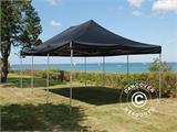 Pop up gazebo FleXtents PRO Steel 4x6 m Black