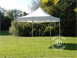 Pop up gazebo FleXtents Steel 3x3 m White