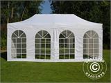 Pop up gazebo FleXtents Steel 3x6 m White, incl. 4 sidewalls