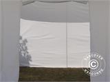 Pop up gazebo FleXtents Steel 3x6 m White, incl. 4 sidewalls