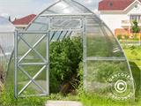 Serre en polycarbonate, Arrow 5,2m², 2,6x2m, Argent