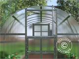 Greenhouse polycarbonate TITAN Arch 320, 18 m², 3x6 m, Silver