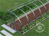 Greenhouse polycarbonate TITAN Arch 320, 30 m², 3x10 m, Silver