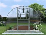 Serre polycarbonate TITAN Arch 280, 24m², 3x8m, Argent