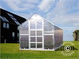 Serre polycarbonate TITAN Classic 480, 9,7m², 2,35x4,12m, Argent